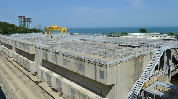 월성원전이 운영중인 사용후핵연료 조밀건식저장시설.